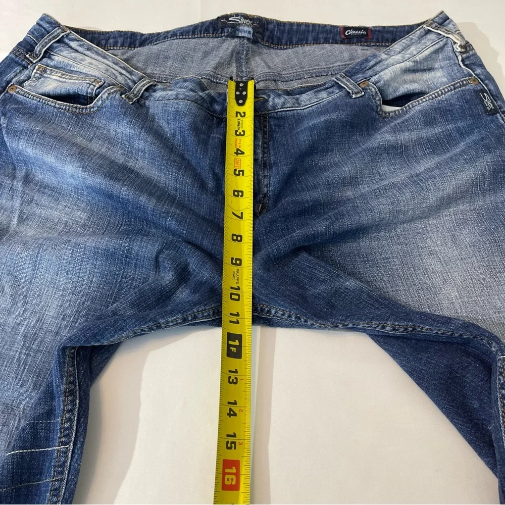SILVER GIRLFRIEND WOMENS DENIM JEANS SIZE 24/27L, VERY GOOD CONDITION PR…